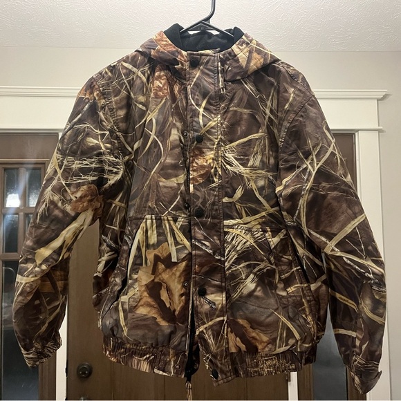 NWOT Guide Series Kids XL Camo hooded coat - Picture 1 of 7